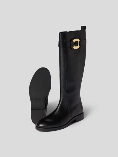 See by Chloé Stiefel aus Leder Black 5