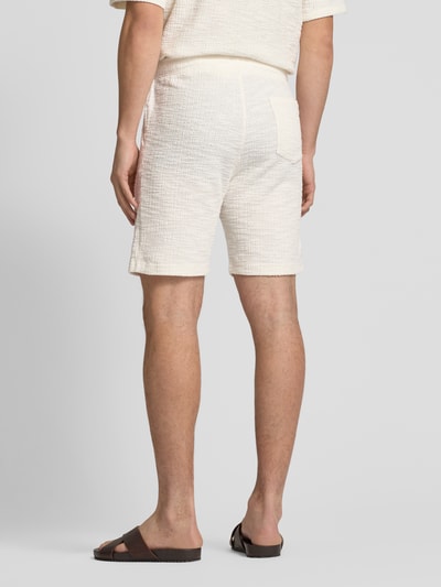 MCNEAL Regular Fit Shorts mit Strukturmuster Sand 5