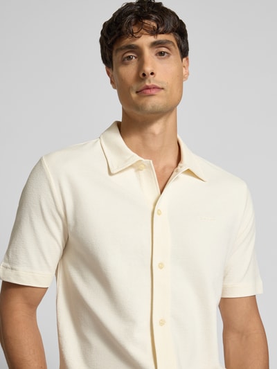 Gant Freizeithemd mit Knopfleiste Sand 3