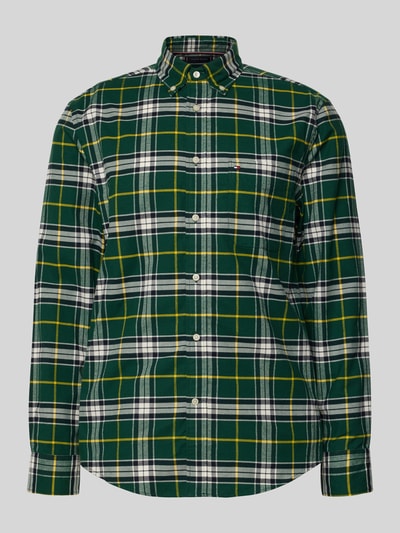 Tommy Hilfiger Regular fit vrijetijdsoverhemd van puur katoen Flessengroen - 2