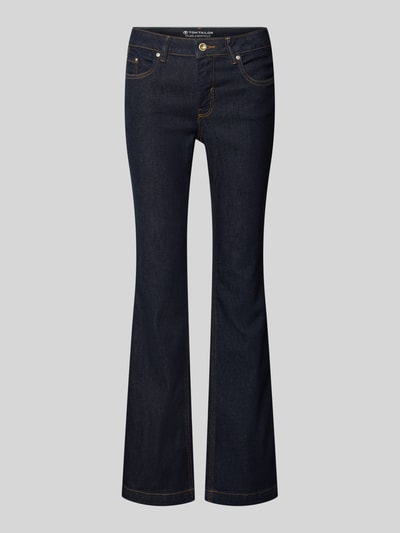 Tom Tailor Bootcut Jeans aus Baumwoll-Mix Dunkelblau 2