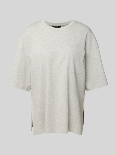 Weekend Max Mara Regular fit T-shirt van puur katoen, model 'ESEDRA' Lichtgrijs - 2