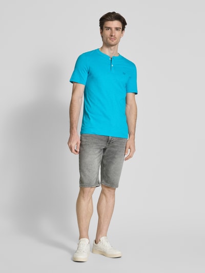 s.Oliver RED LABEL Regular Fit T-Shirt aus reiner Baumwolle Ocean 1