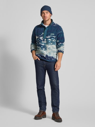 COLUMBIA Sweatshirt van teddybont Marineblauw - 1