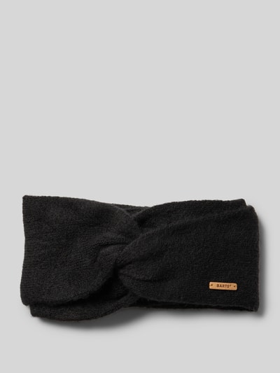 Barts Hoofdband met knoopdetail, model 'Fjordur' Zwart - 1