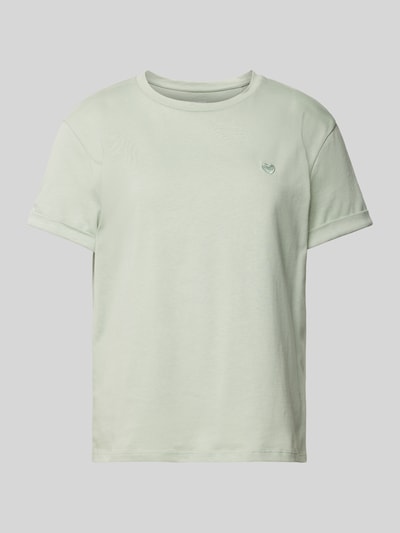 OPUS T-Shirt mit Stichting Modell 'SERZ' Mint 2