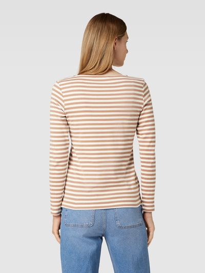 Tom Tailor Longsleeve mit Streifenmuster Beige 5