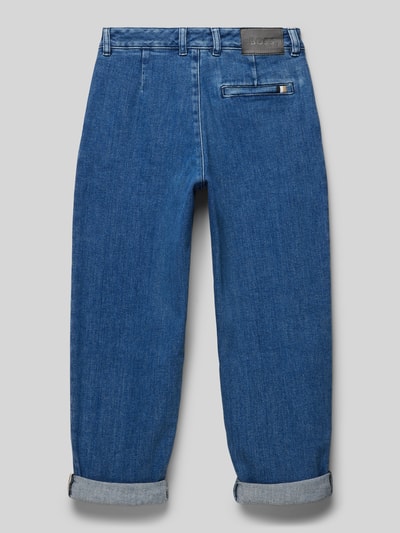 Boss Straight leg jeans met steekzakken en labelpatch Blauw - 3