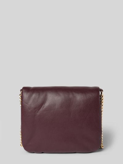 Tommy Hilfiger Crossbody Bag aus Schafsnappa mit Label-Detail Bordeaux 3