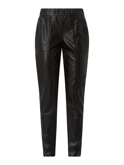 Marc Cain Jogpants in Leder-Optik  Black 2