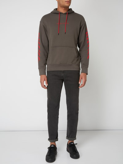 Levi's® Levi's fiche x Justin Timebertpe Heartlake hoodie met prints Zwart - 1