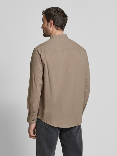 ARMANI EXCHANGE Freizeithemd mit Knopfleiste Beige 5