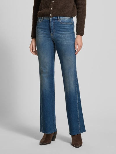 Marc Cain Bootcut Jeans im 5-Pocket-Design Bleu Melange 4