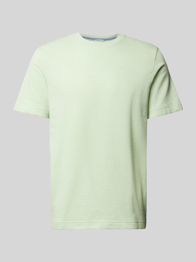 Tom Tailor T-shirt met structuurmotief Lindegroen - 2