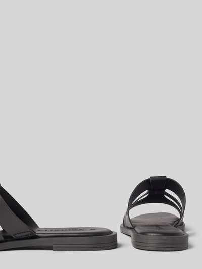Tamaris Slippers met blokhak Zwart - 2