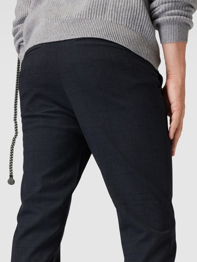 Selected Homme Slim Fit Chino mit Glencheck-Muster Modell 'ROBERT' Mittelgrau 3