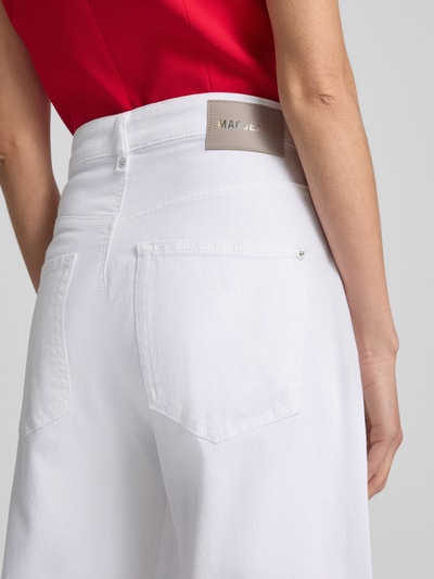 MAC Baggy fit jeans met opgestikte zakken Wit - 3