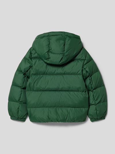 Tommy Hilfiger Teens Gewatteerd jack met labeldetails, model 'ESSENTIALS' Groen - 3