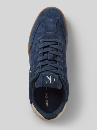 Calvin Klein Jeans Sneakers met labelprint, model 'CLASSIC' Donkerblauw - 3