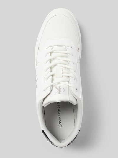 Calvin Klein Jeans Sneaker mit Logo-Print Weiss 3