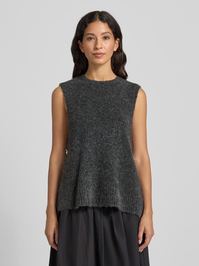 s.Oliver BLACK LABEL Regular Fit Pullunder mit Woll-Anteil Anthrazit 4