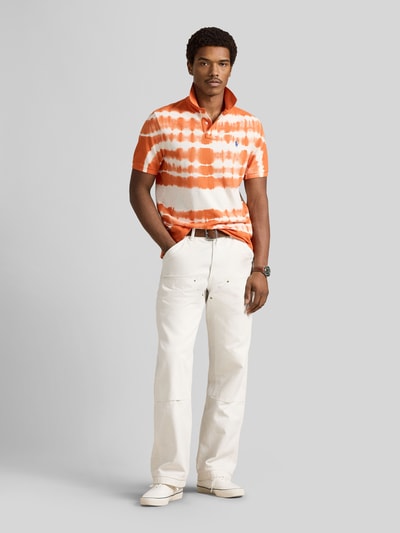 Polo Ralph Lauren Koszulka polo z czystej bawełny o kroju regular fit Pomarańczowy 1