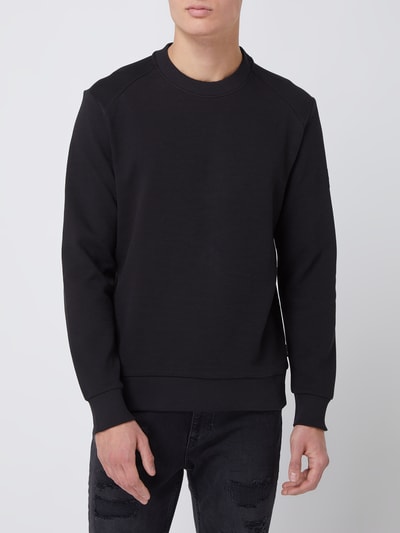 CK Calvin Klein Sweatshirt aus Twill Jersey Black 4