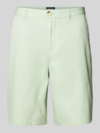 Scotch & Soda Bermuda in effen design, model 'STUART' Mintgroen - 2