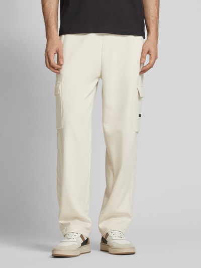 EA7 Emporio Armani Sweatpants mit Cargotaschen Offwhite 4