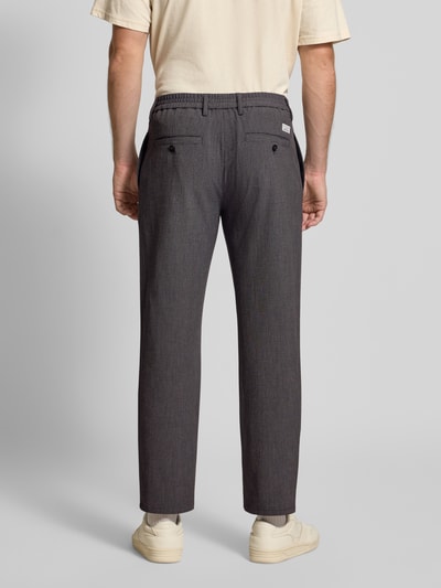 Marc O'Polo Denim Regular Fit Schmale Hose mit Viskose-Anteil Mittelgrau 5