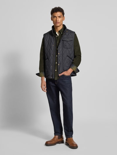 Barbour Koszula casualowa o kroju tailored z czystej bawełny Ciemnozielony 1