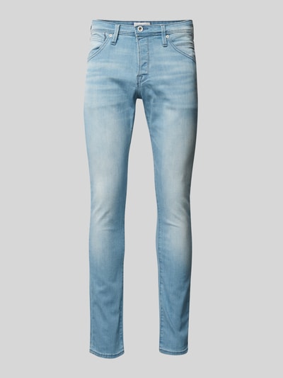 Jack & Jones Slim Fit Jeans im 5-Pocket-Design Modell 'GLENN' Hellblau 2