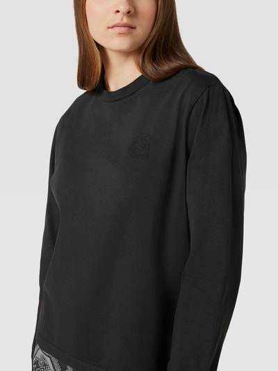 Carhartt Work In Progress Sweatshirt mit Label-Details Black 3