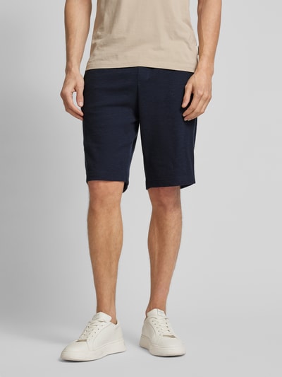 Tom Tailor Regular Fit Shorts aus Baumwoll-Mix Marine 4