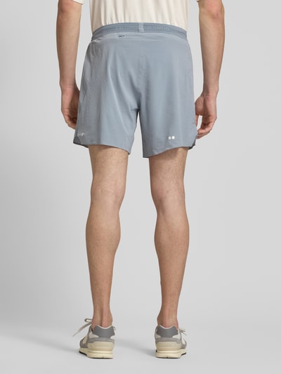 Salomon Shorts mit elastischem Logo-Bund Modell 'SENSE AERO' Hellgrau 5