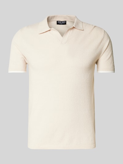 Antony Morato Slim Fit Poloshirt mit V-Ausschnitt Beige 2