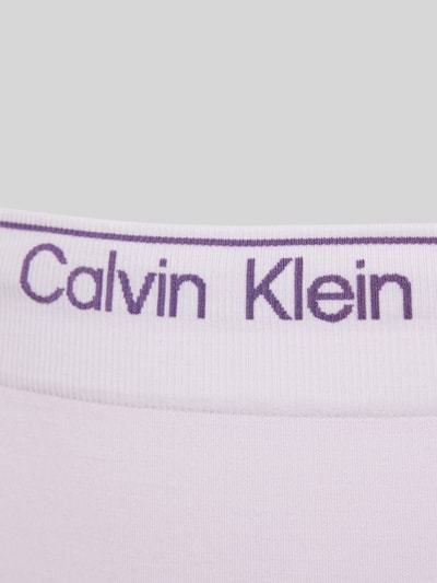 Calvin Klein Underwear Pants mit elastischem Label-Bund Flieder 2