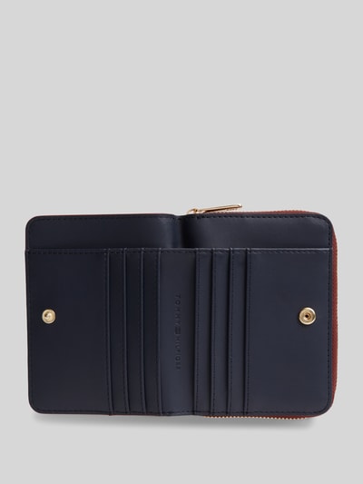 Tommy Hilfiger Portemonnaie mit Druckknopf Bordeaux 3