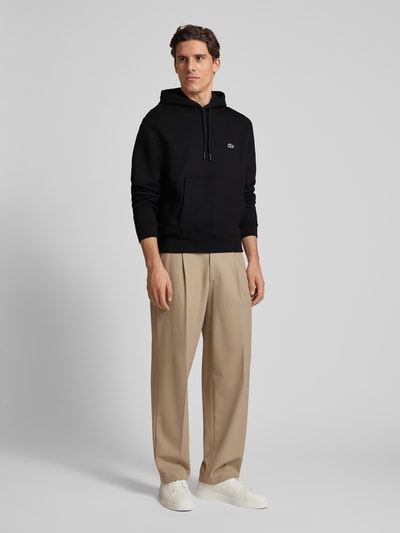 Lacoste Hoodie met capuchon Zwart - 1