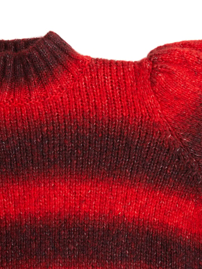 Mango Pullover mit Allover-Muster   Rot 2