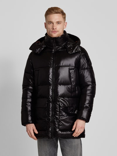 SAVE THE DUCK Steppjacke mit Kapuze Modell 'CHRISTIAN' Black 4