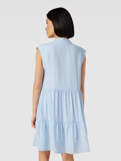 COMMA Minikleid im Stufen-Look Hellblau 5