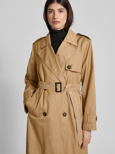 Fuchs Schmitt Trenchcoat met tailleriem Camel - 3