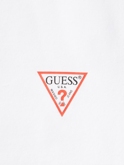 Guess T-shirt met logoprint  Wit - 3