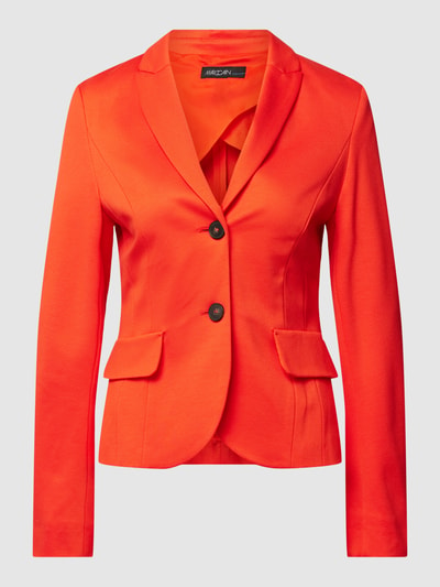 Marc Cain Blazer aus Viskose-Mix mit Stretch-Anteil mit Pattentaschen Hellrot 2