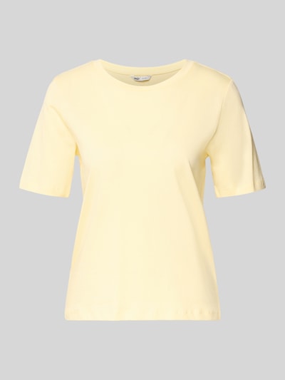Produktfoto, Regular Fit T-Shirt aus reiner Baumwolle Modell ONLY von Only, jednokolorowy, krój regular fit, okrągły dekolt, krótkie rękawy, jersey