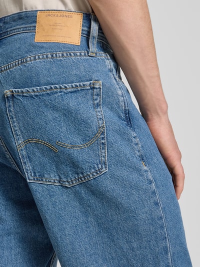 Jack & Jones Baggy fit korte jeans in 5-pocketmodel, model 'ALEX' Blauw - 3
