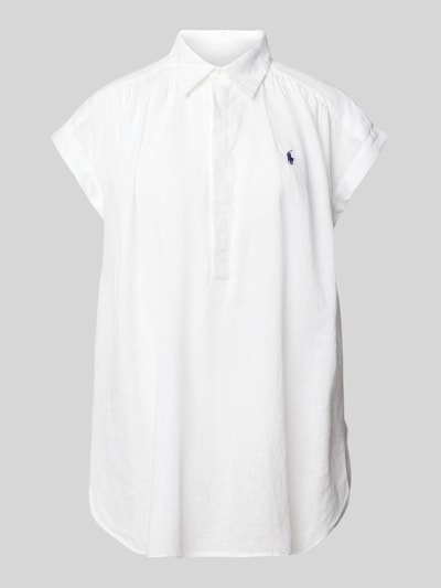 Polo Ralph Lauren Linnenblouse met kapmouwen Wit - 2