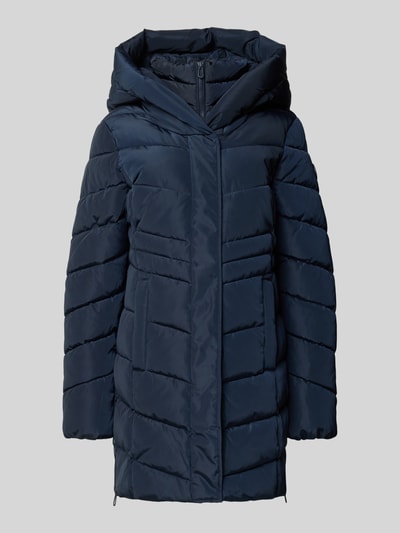 Tom Tailor Regular Fit Steppmantel mit Kapuze Marine 2
