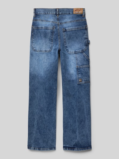 Blue Effect Wide Leg Jeans mit Dunkelblau 3